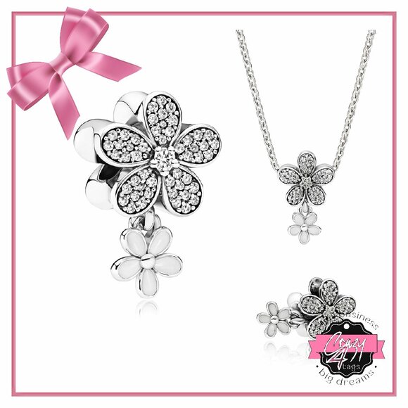 Pandora Jewelry - Dazzling Daisy Duo Charm